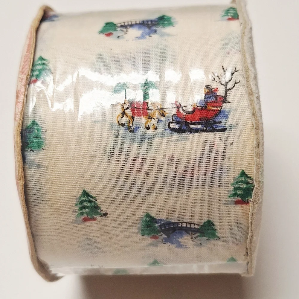 Vintage WFR Christmas Ribbon – 3